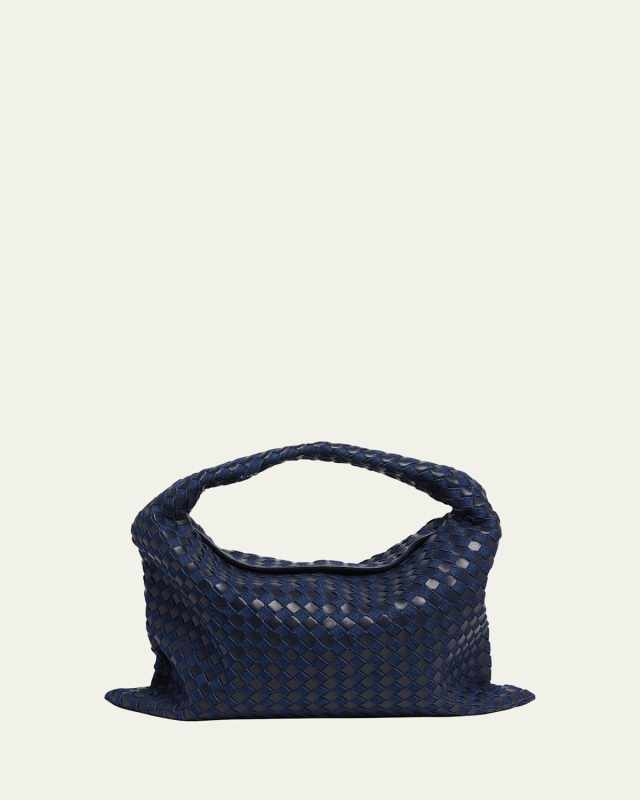 Large Hop Denim Hobo Bag
