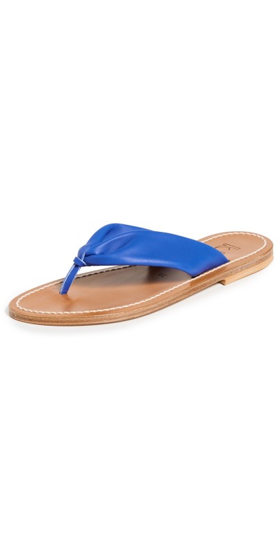 K. Jacques Saba Sandals Pul Azur