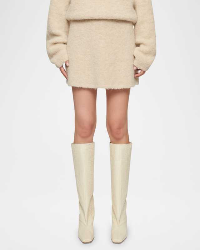 Penn Boucle Mini Skirt