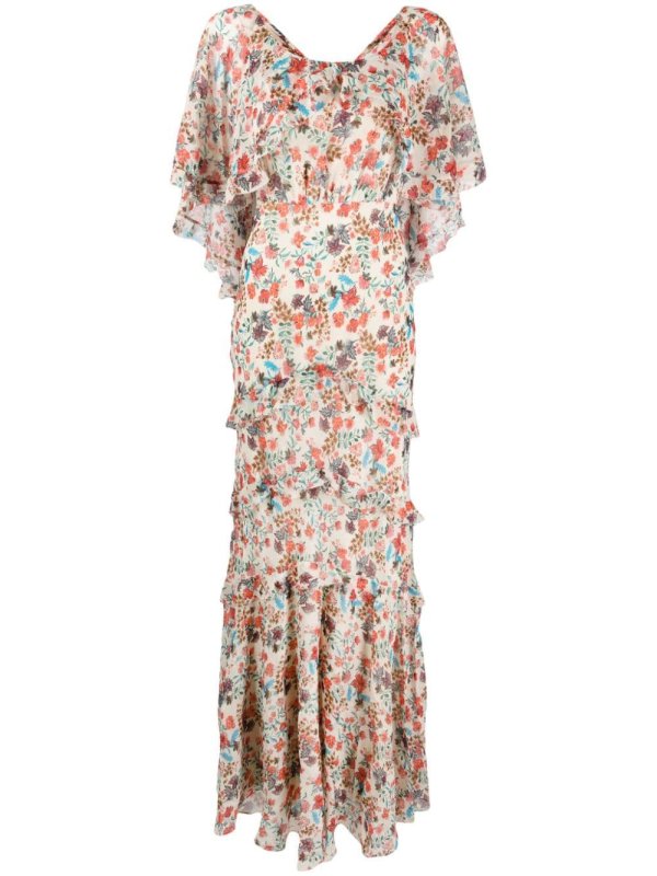 Tiana silk dress