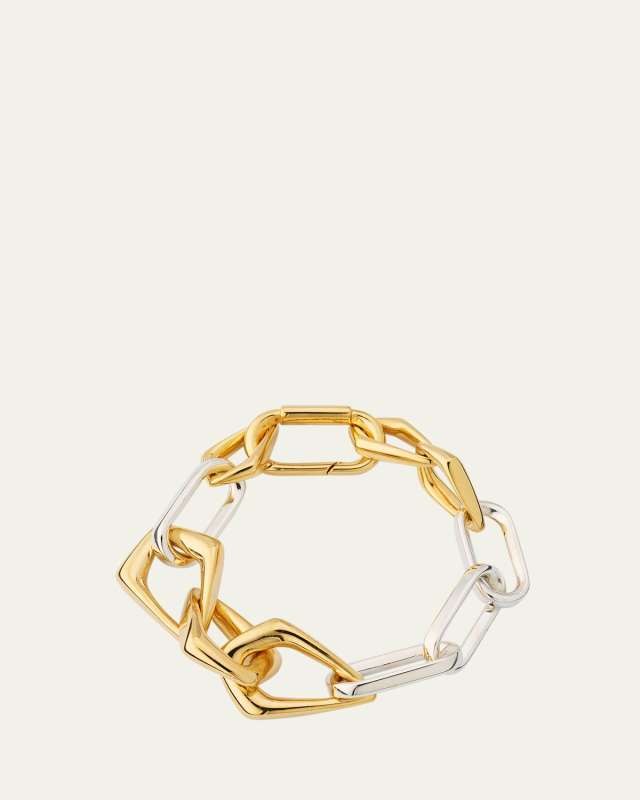 Two-Tone Chain Bracelet
