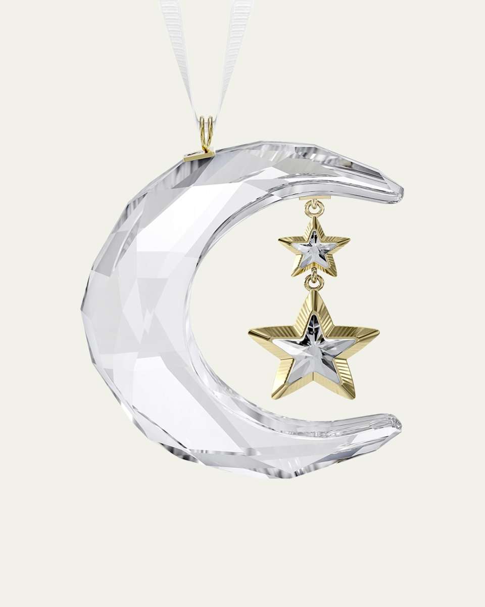 Holiday Magic Moon Christmas Ornament