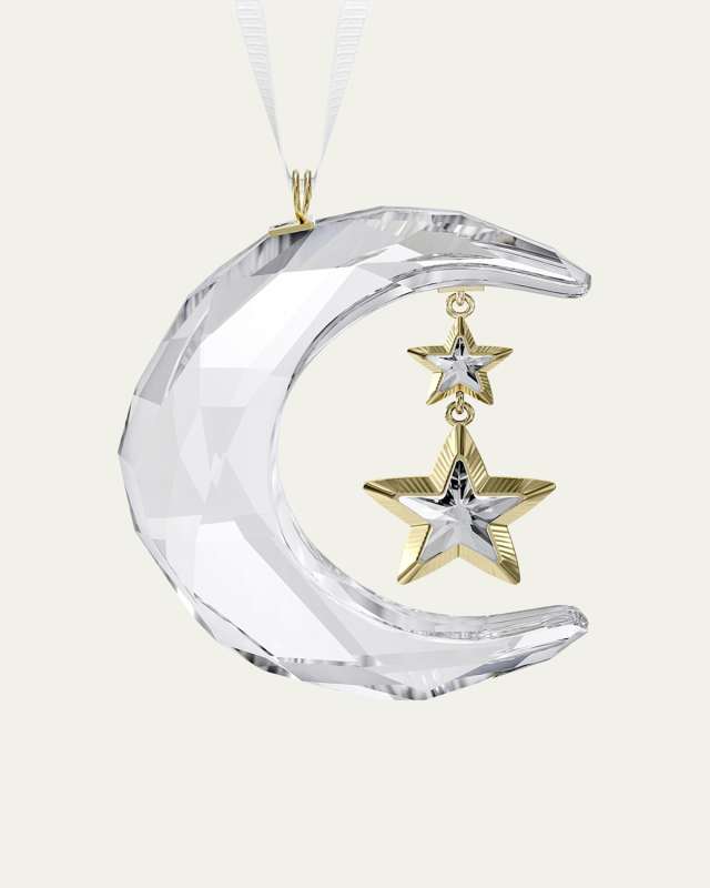 Holiday Magic Moon Christmas Ornament