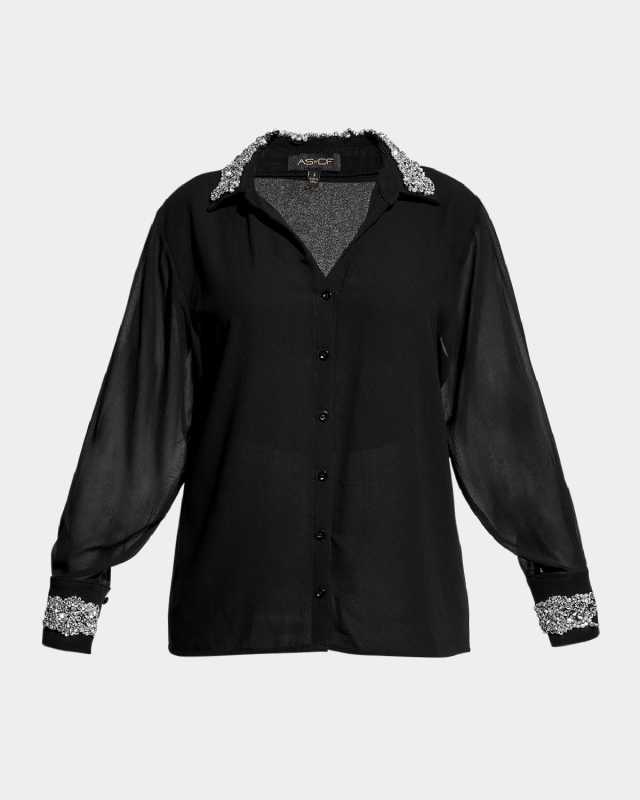 After Dark Embellished Blous