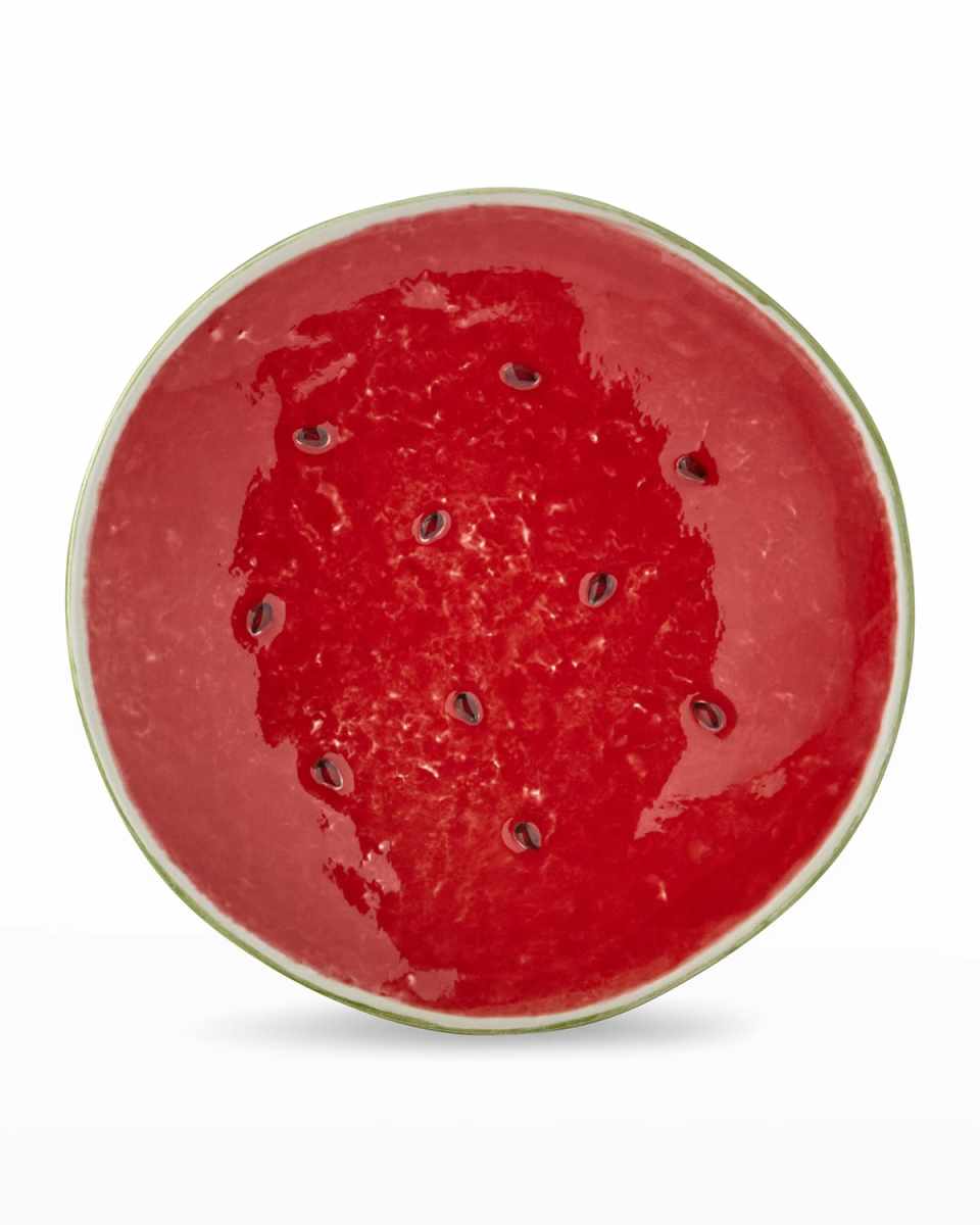 Watermelon Fruit Plates, Set of 4
