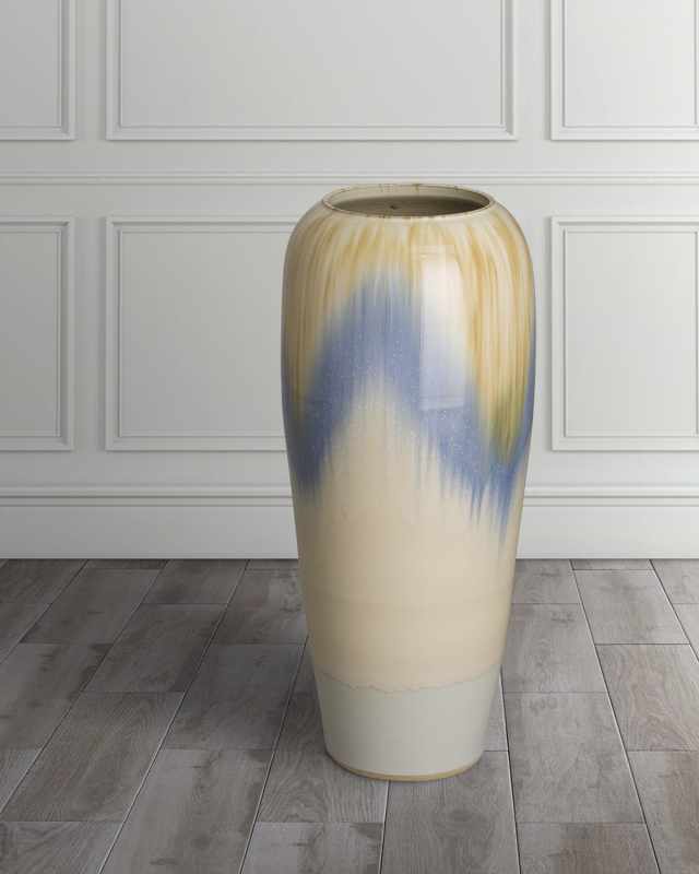 Tall Tie-Dye 36" Vase