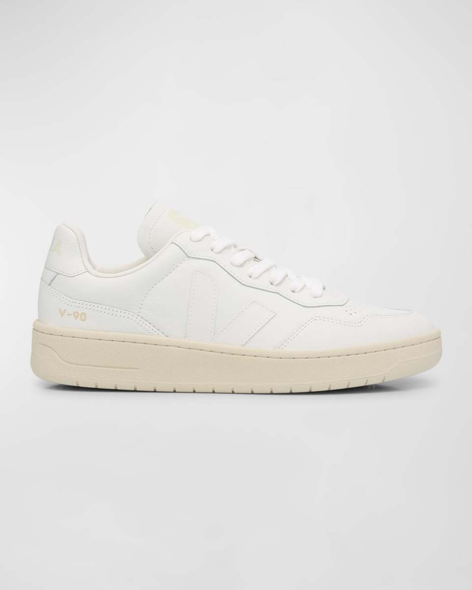V-90 Low-Top Leather Sneakers