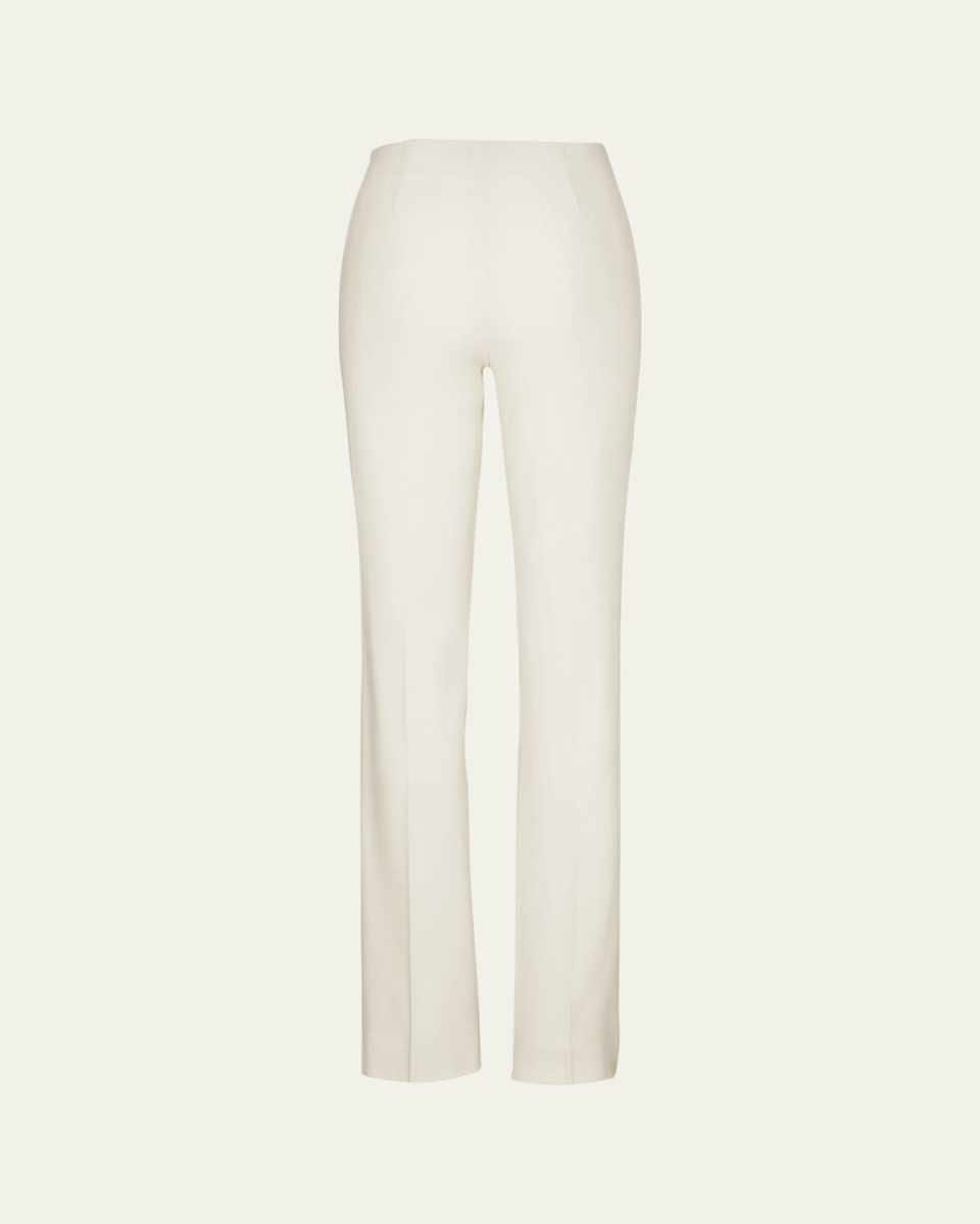 Alandra Straight-Leg Wool Pants