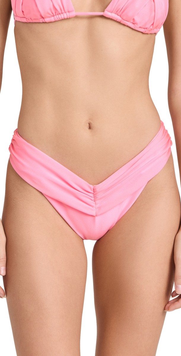 Bananhot Ella Covered Bikini Bottoms Pink Cream
