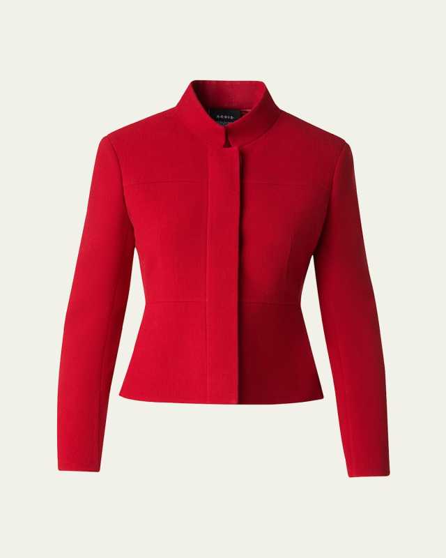 Tino Fitted Wool Jacket