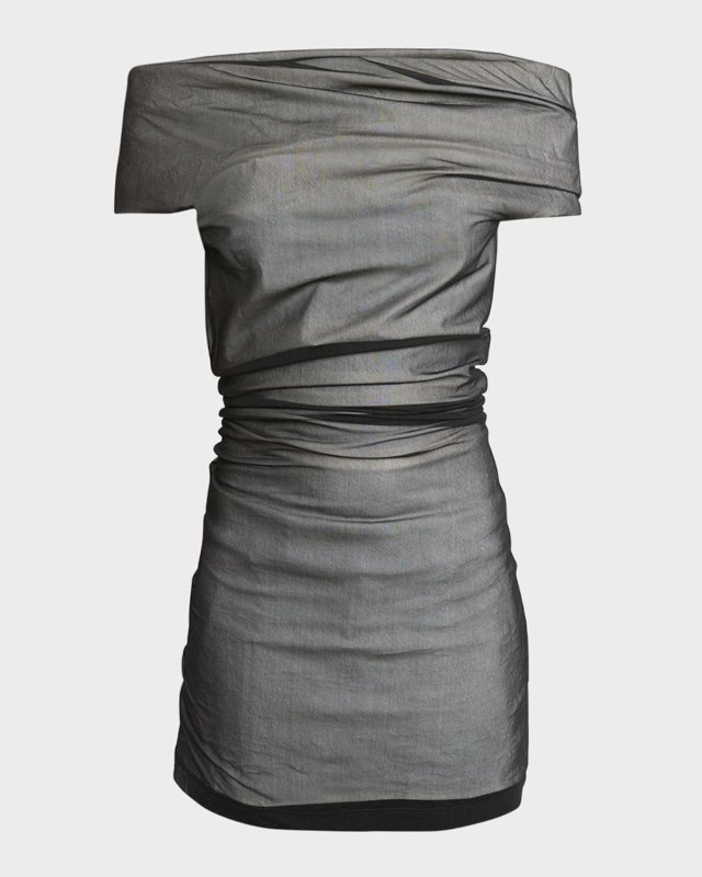 Allegra Off-Shoulder Ruched Top