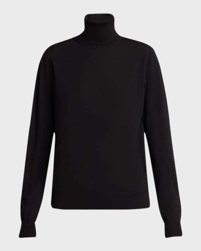 Heva Turtleneck Wool Top