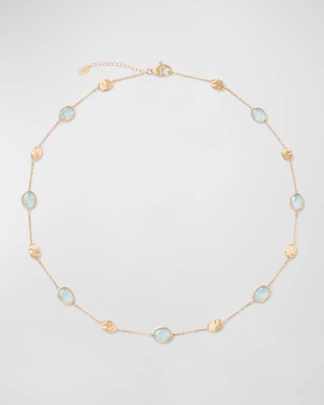 18K Siviglia Aquamarine Necklace