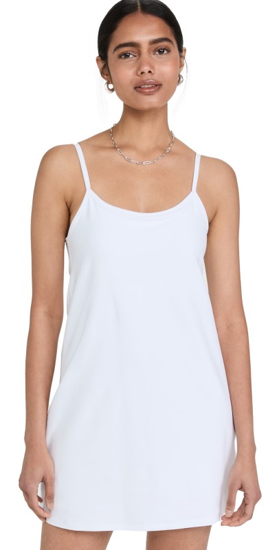 Beyond Yoga Spacedye Essentials Dress Cloud White