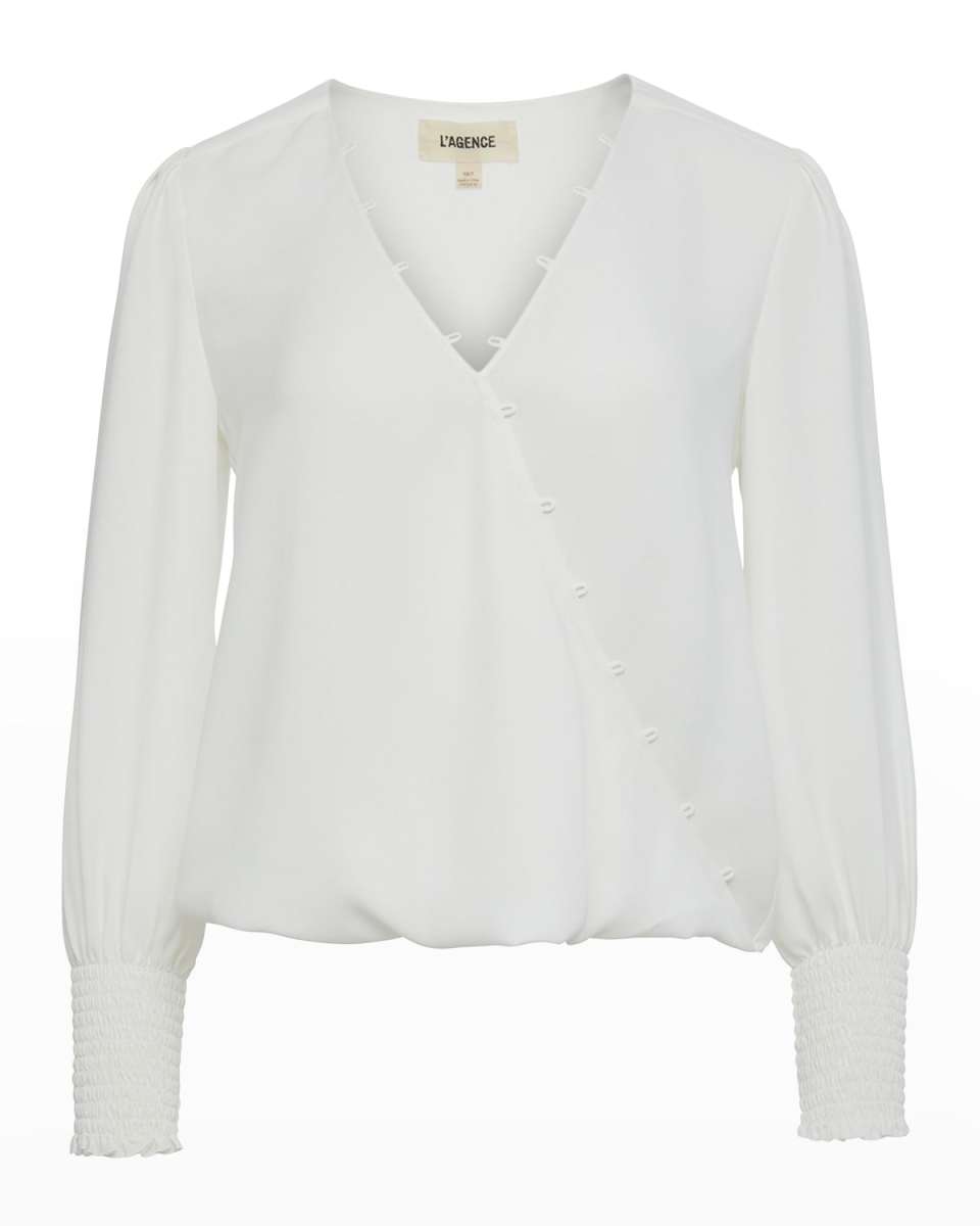 Enzo Cross-Front Blous