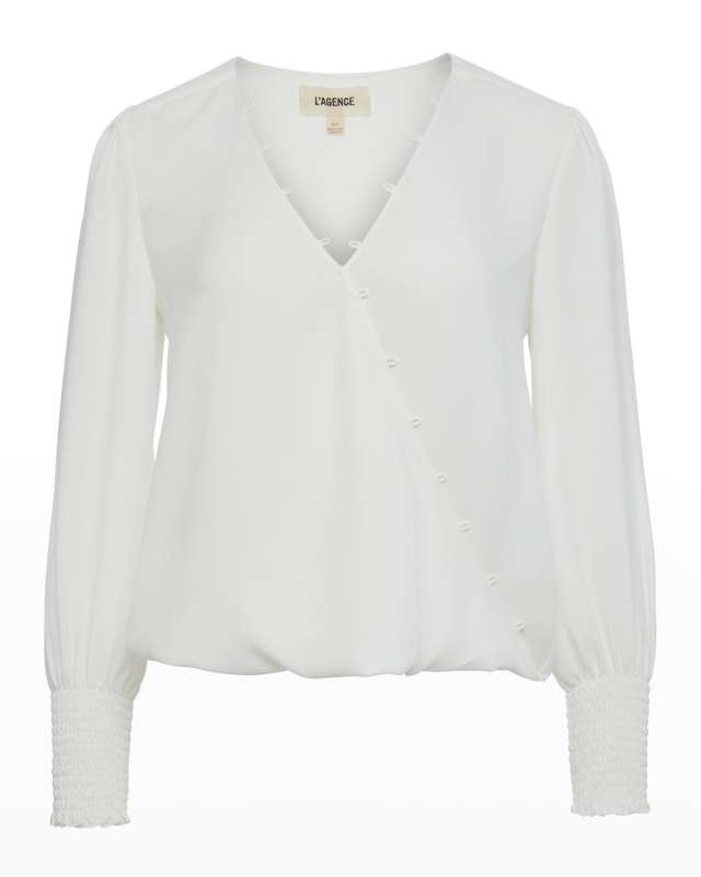 Enzo Cross-Front Blous