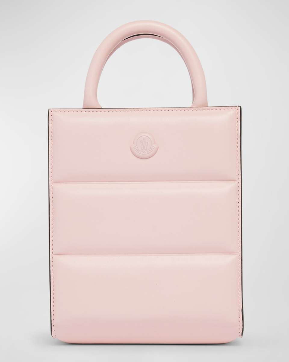 Doudoune Leather Mini Tote Bag