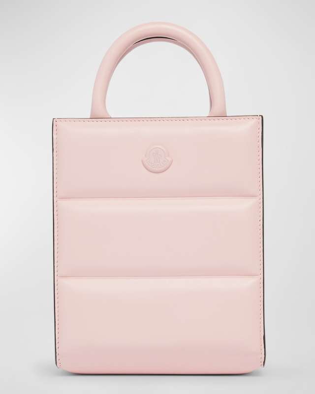 Doudoune Leather Mini Tote Bag