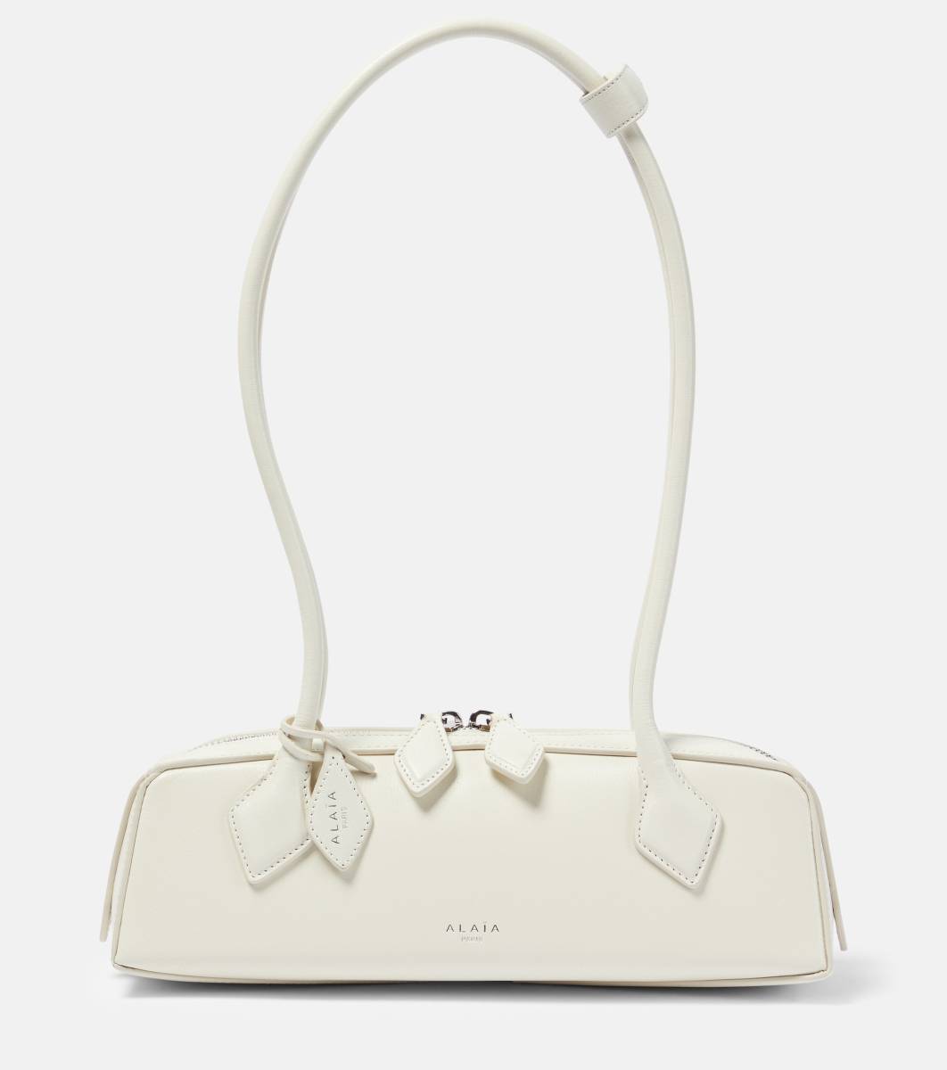 ALAIA Le Teckel Small leather shoulder bag