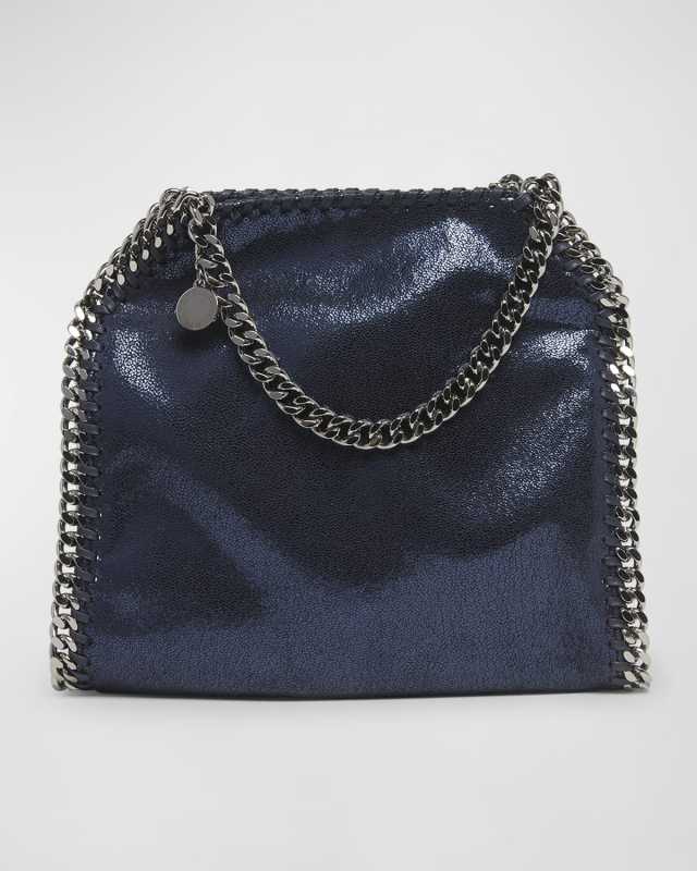 Mini Falabella Metallic Chain Tote Bag