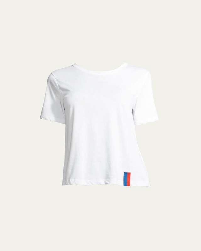 The Modern Solid Short-Sleeve Top