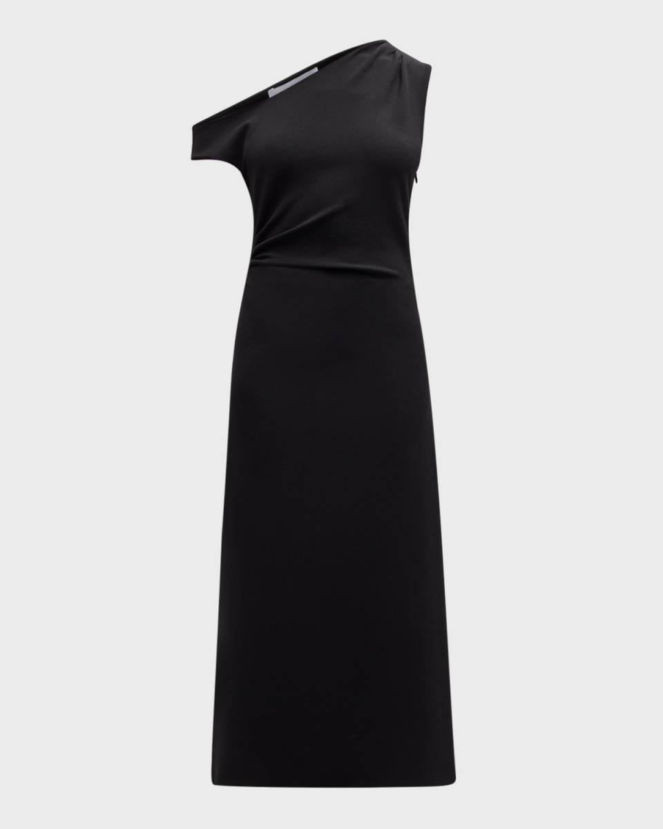 Gio One-Shoulder Midi Dress