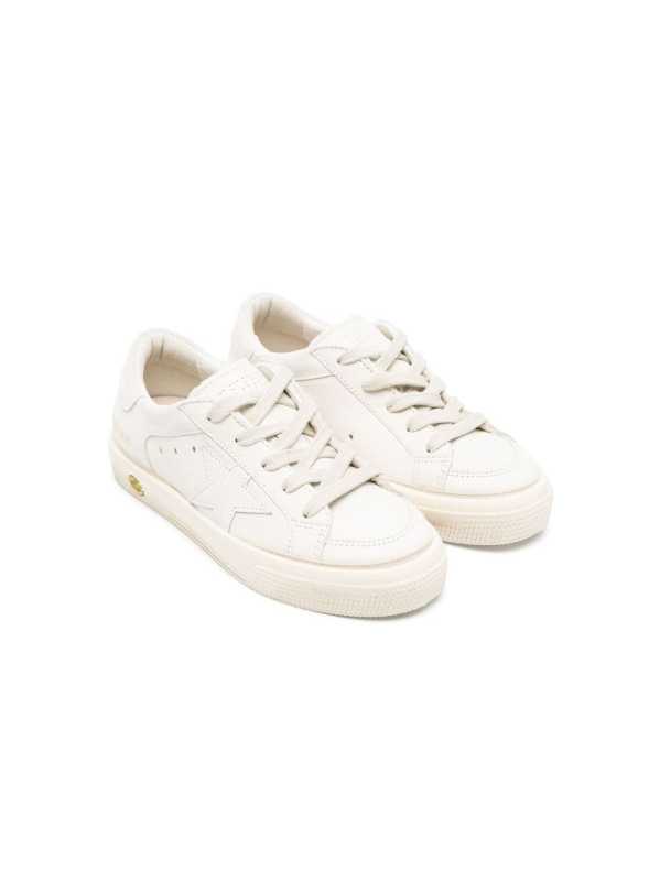 star-patch low-top sneakers