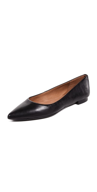 Frye Sienna Ballet Flats Black