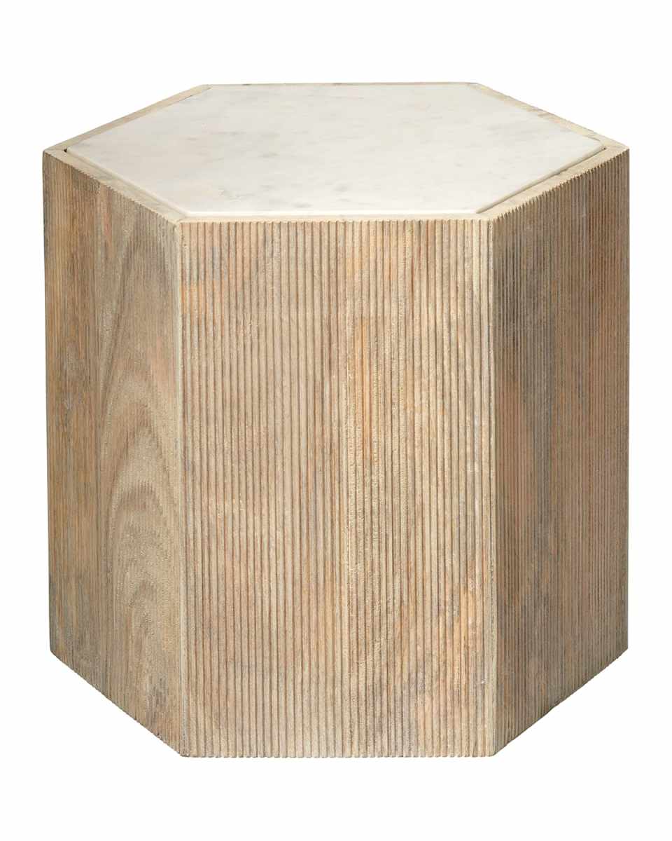 Large Argon Hexagon Side Tab