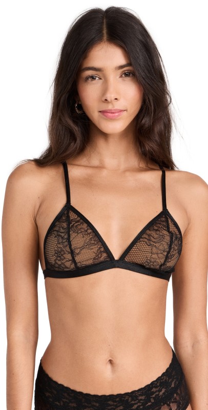 ANINE BING Elieen Bra Black