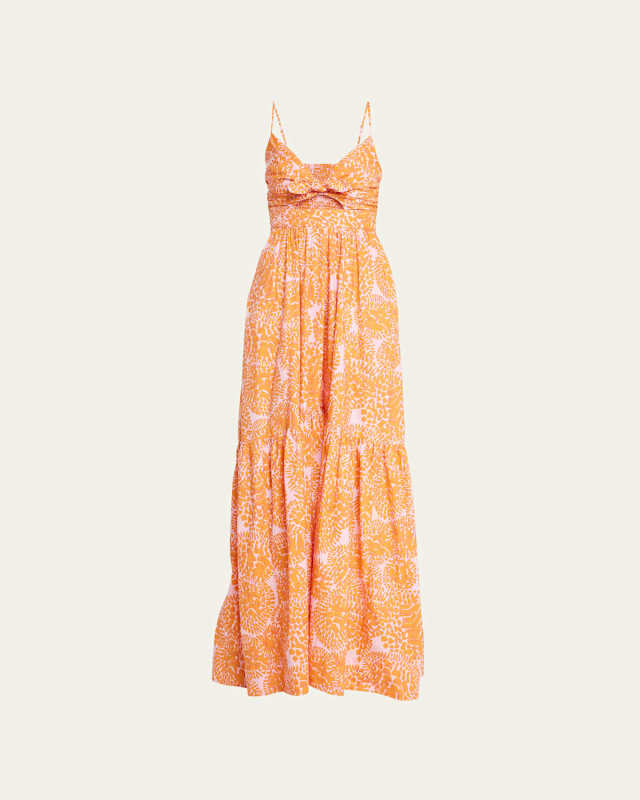 Laura Printed Maxi Dress