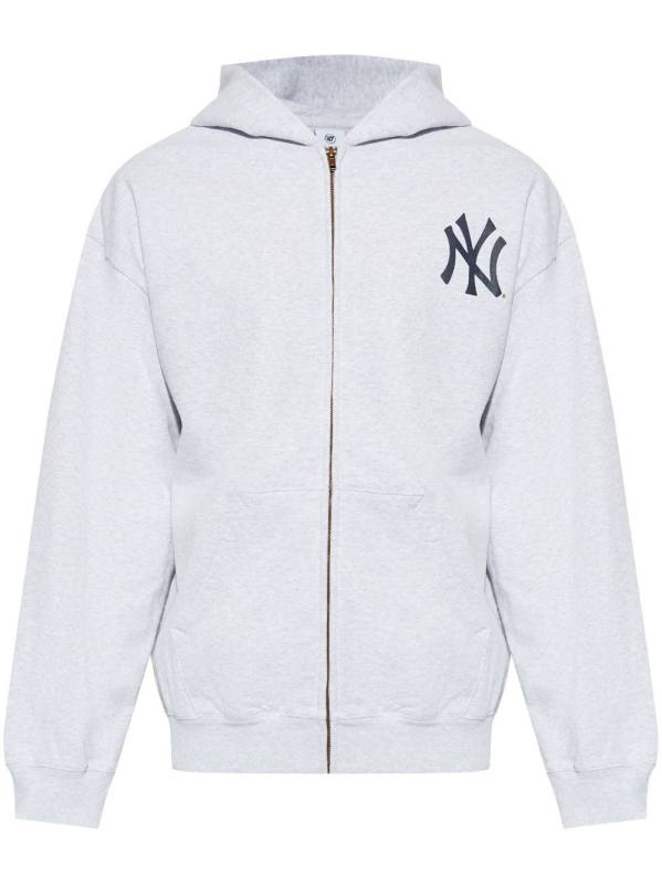 Yankees Serif zip-up hoodie