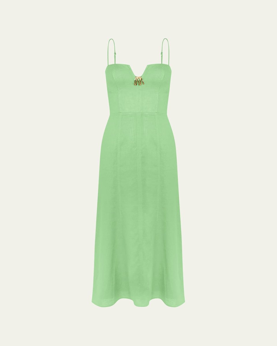 Solid Lilith Maxi Dress