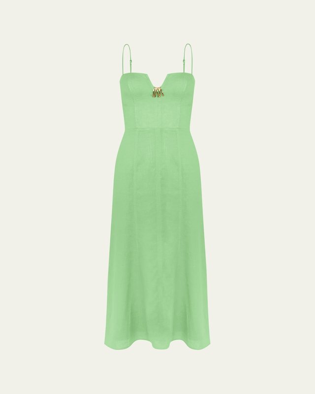 Solid Lilith Maxi Dress