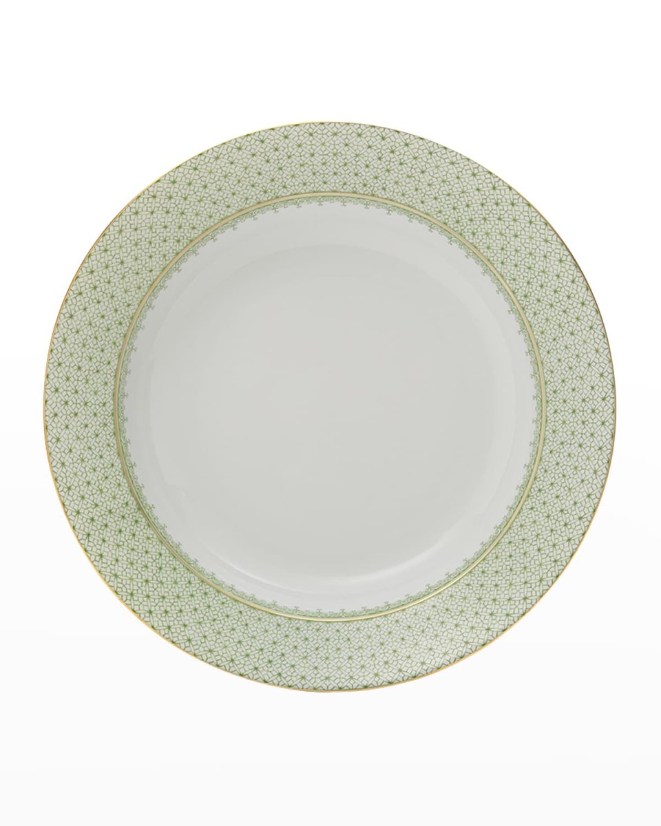 Apple Lace Rim Soup Bowl