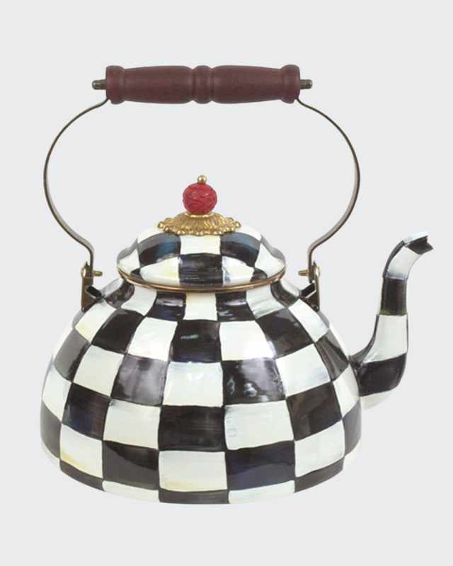 Courtly Check Two-Quart Tea Kettle