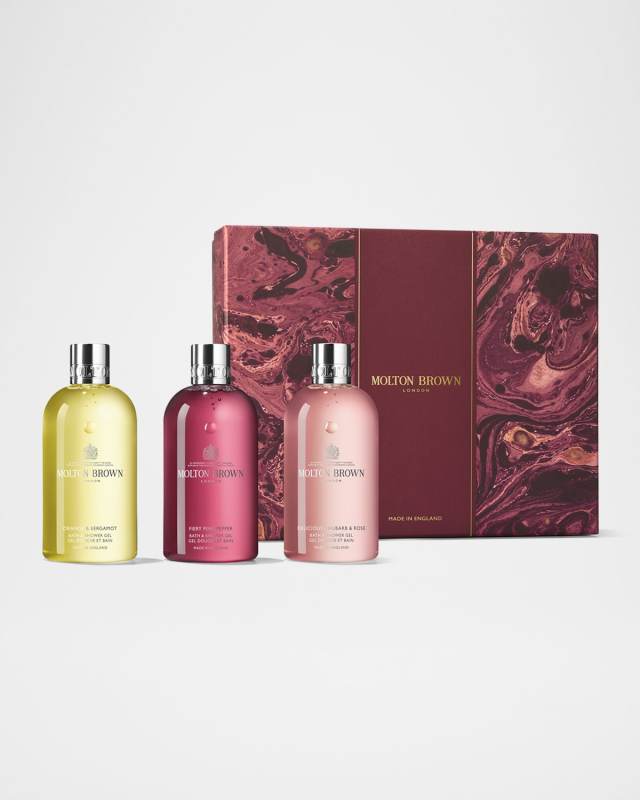 Floral & Spicy Shower Gel Gift Set, 3 x 10 oz.