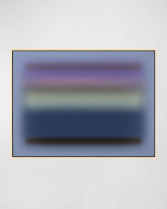 "Blur Expansion 25" Framed Print by Renee Stramel, 60" x 45"