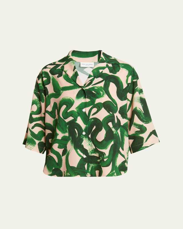 Cala Printed Button Down Shirt