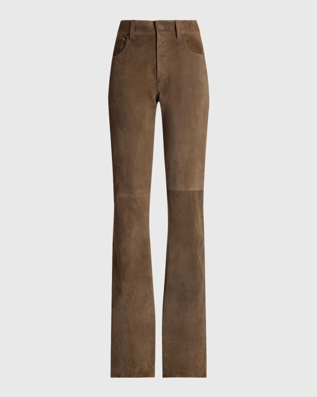 Scottie Lamb-Suede Pants