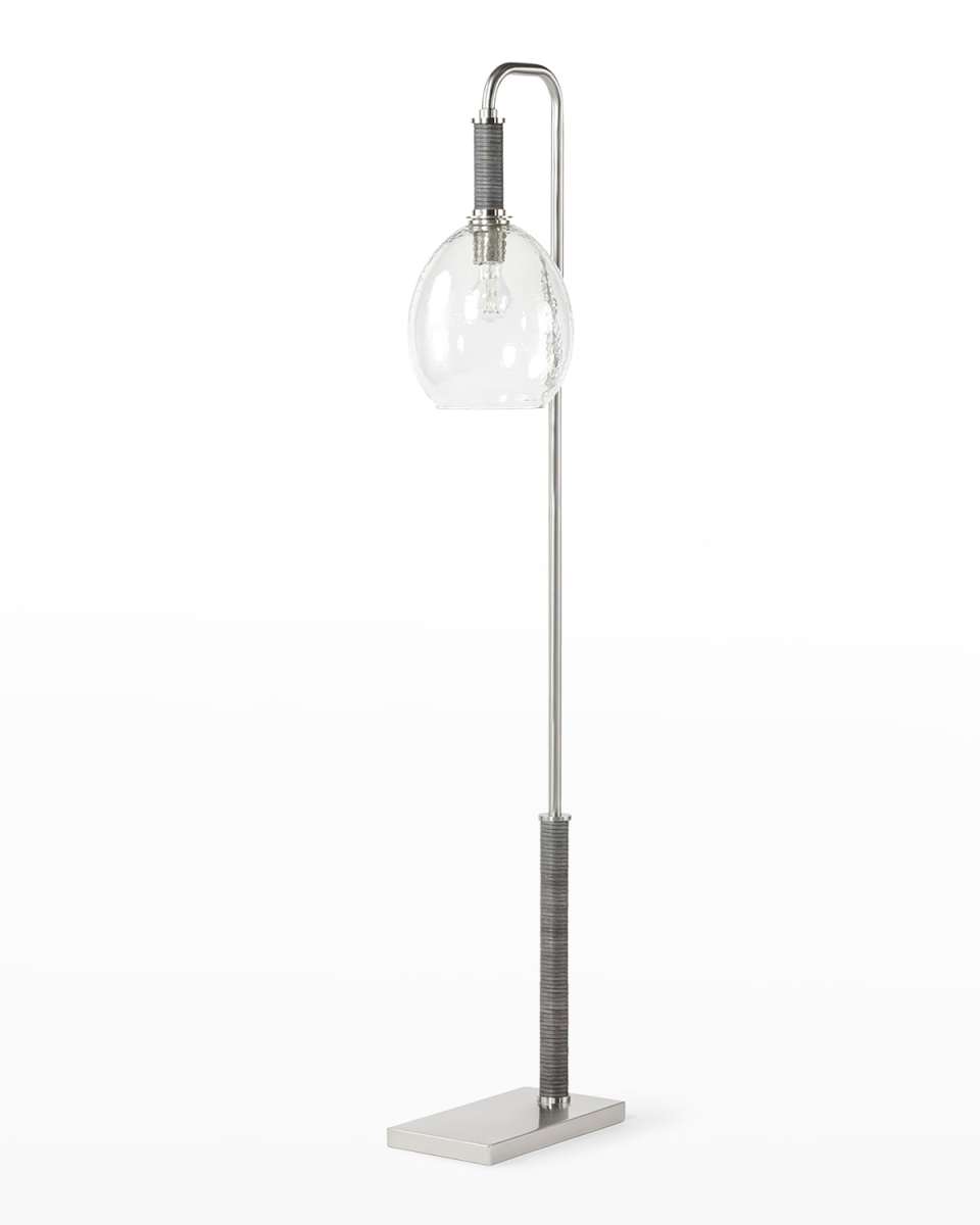 Bronson Pewter Floor Lamp