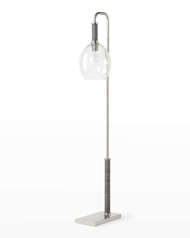 Bronson Pewter Floor Lamp