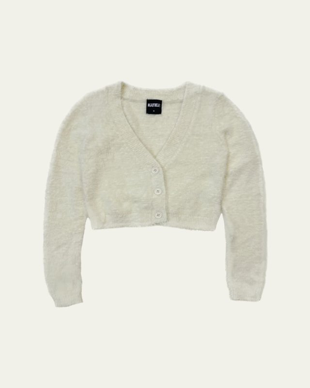 Girl's Mara Cropped Cardigan, Size S-XL