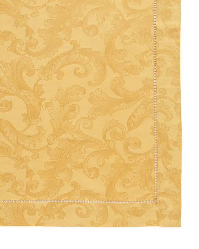 Acanthus Jacquard Tablecloth 70" X 144"