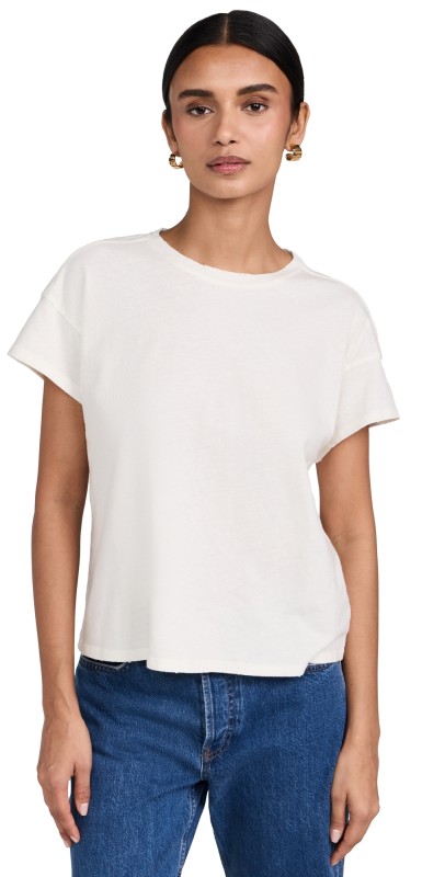 PAIGE Ren Tee Off White