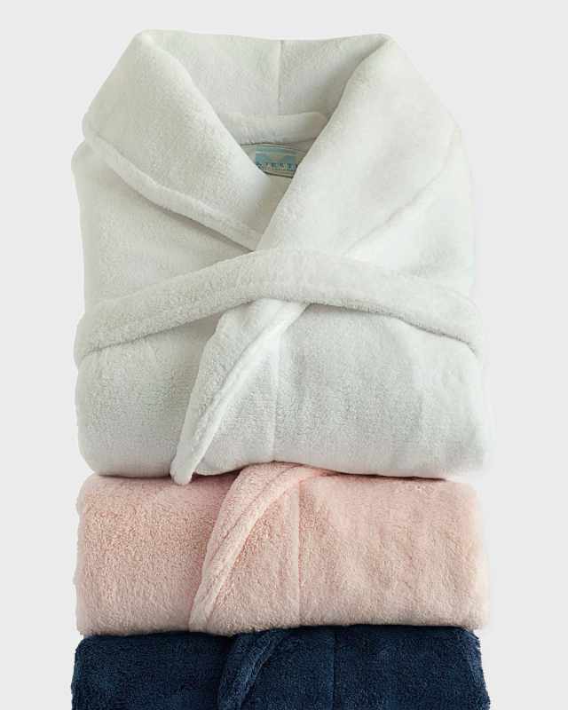 Kid's Rosemant Solid Plush Fleece Robe, Size 3T-14