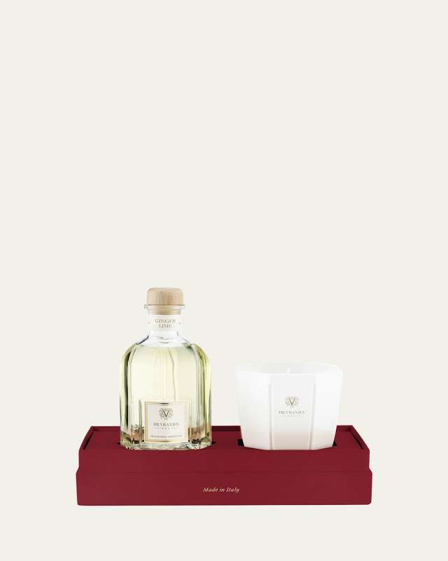 Ginger Lime Diffuser and Candle Gift Set