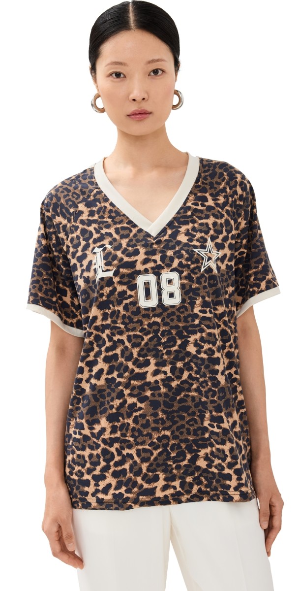 Lioness Spectate Top Leopard
