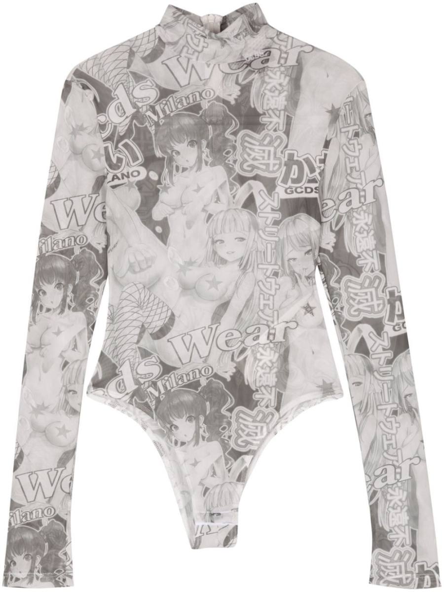 printed bodysuit