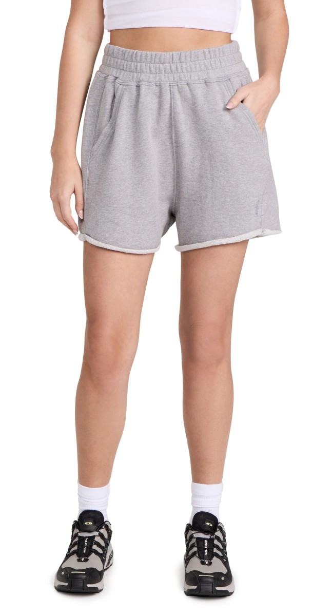FP Movement All Star Solid Shorts Heather Grey